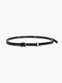 Cintura doppio giro in pelle con borchie – 150020