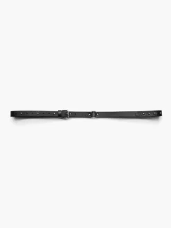 Cintura doppio giro in pelle con borchie – 150020