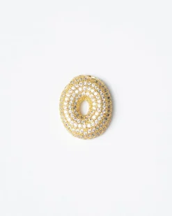 Ciondolo con lettera big con strass – SV099