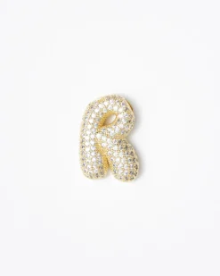 Ciondolo con lettera big con strass – SV099