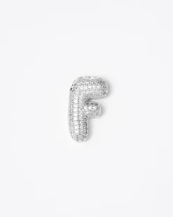 Ciondolo con lettera big con strass – SV099