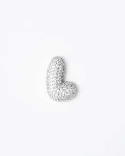 Ciondolo con lettera big con strass – SV099