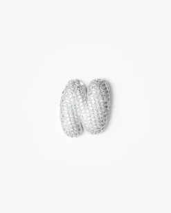 Ciondolo con lettera big con strass – SV099