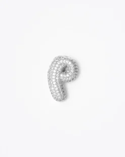 Ciondolo con lettera big con strass – SV099