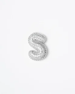 Ciondolo con lettera big con strass – SV099