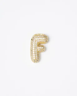 Ciondolo con lettera big con strass – SV099