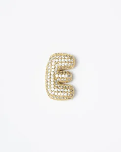 Collana con ciondolo lettera big con strass – SV1897
