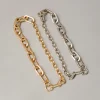 Collana girocollo trama catena combinata – ECL2147