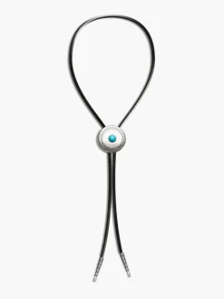 Collana in cuoio con ciondolo big- 1714