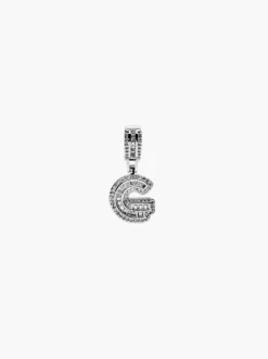 Collana intrecciata con lettera – sv10