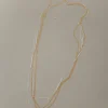 Collana lunga bicolor sottile – ECL2109