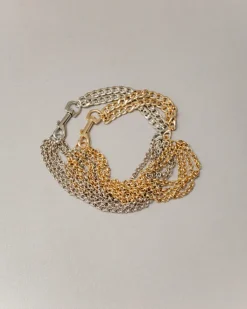 Collana multicatena con moschettone – ECL2012