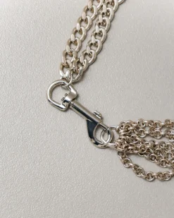 Collana multicatena con moschettone – ECL2012