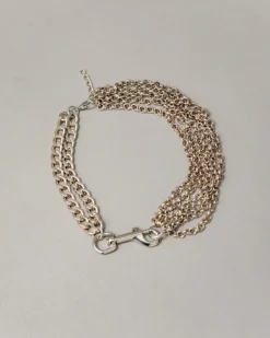 Collana multicatena con moschettone – ECL2012
