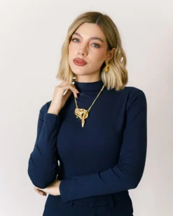 Collana multifilo con pendente big – N1031
