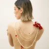 Collana multistrato con perle e pendenti – ECL2166