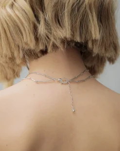 Collana multistrato con pietre pendenti – ECL2128