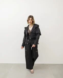 Coord set utility con pantaloni cargo – 8069
