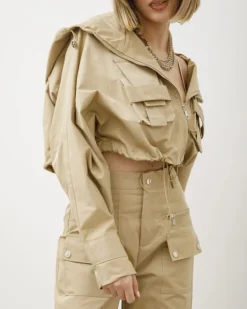 Coord set utility con pantaloni cargo – 8069