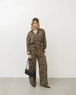 Coord-set animalier in viscosa – 7009