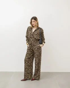 Coord-set animalier in viscosa – 7009