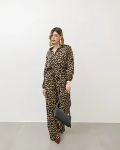 Coord-set animalier in viscosa – 7009
