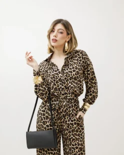 Coord-set animalier in viscosa – 7009