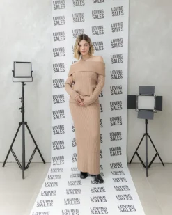 Coord-set con gonna lunga – G173