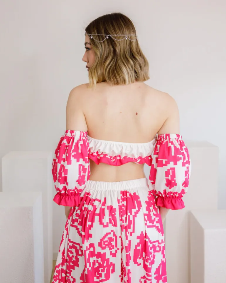 Coord-set con gonna lunga – 61051