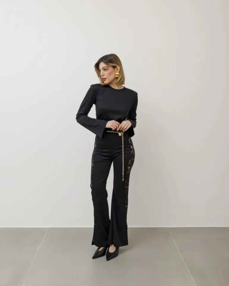 Coord-set con inserti in pizzo – 7201