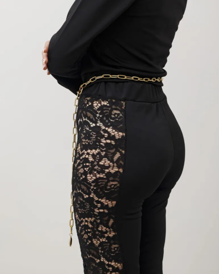 Coord-set con inserti in pizzo – 7201