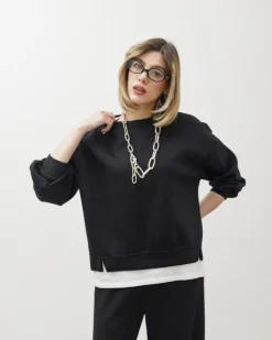 Coord-set in felpa combinato – 21907