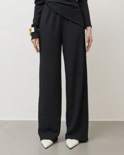 Coord-set in texture con pantaloni palazzo – 9778