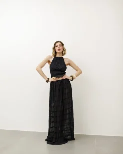 Coord-set in tulle con gonna nero – 1922