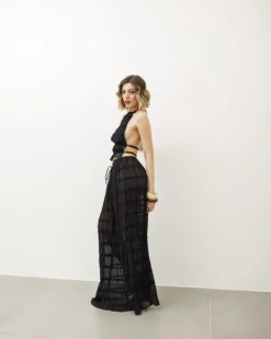 Coord-set in tulle con gonna nero – 1922