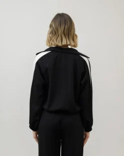 Coord-set jogger con banda nero – 21911