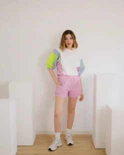 Coord-set jogger con shorts – 12216
