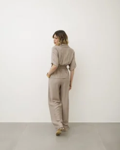 Coord-set morbido con coulisse – 7285
