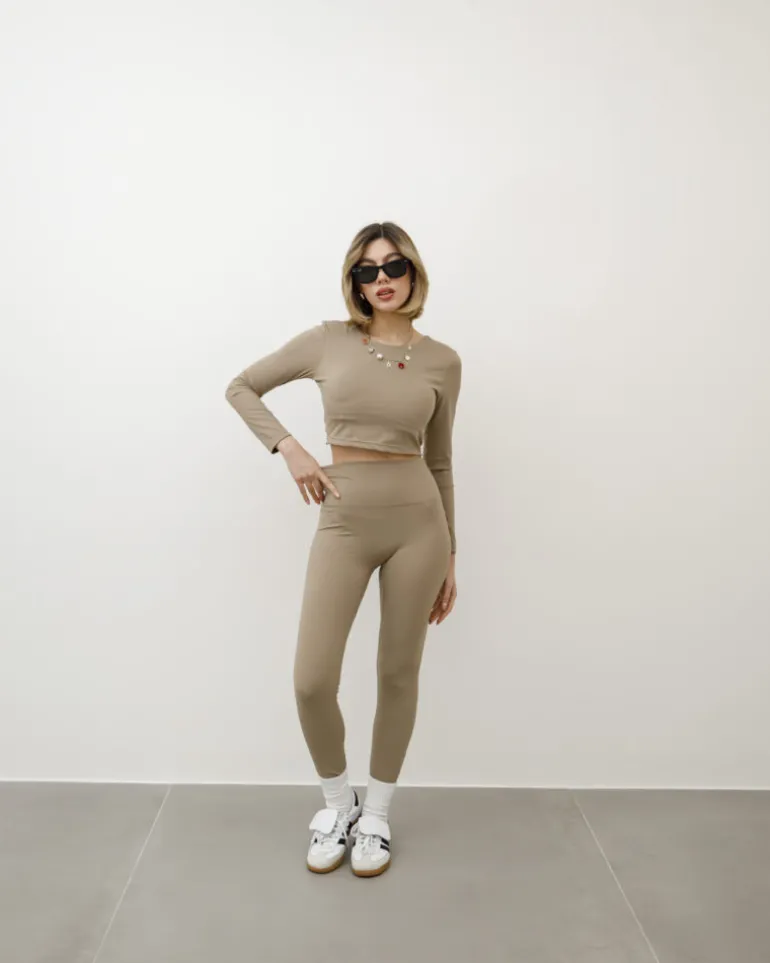 Coord-set sportivo in lycra – 3377