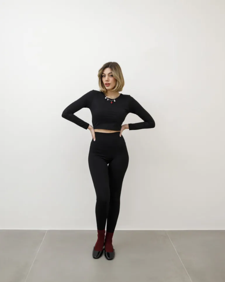 Coord-set sportivo in lycra – 3377