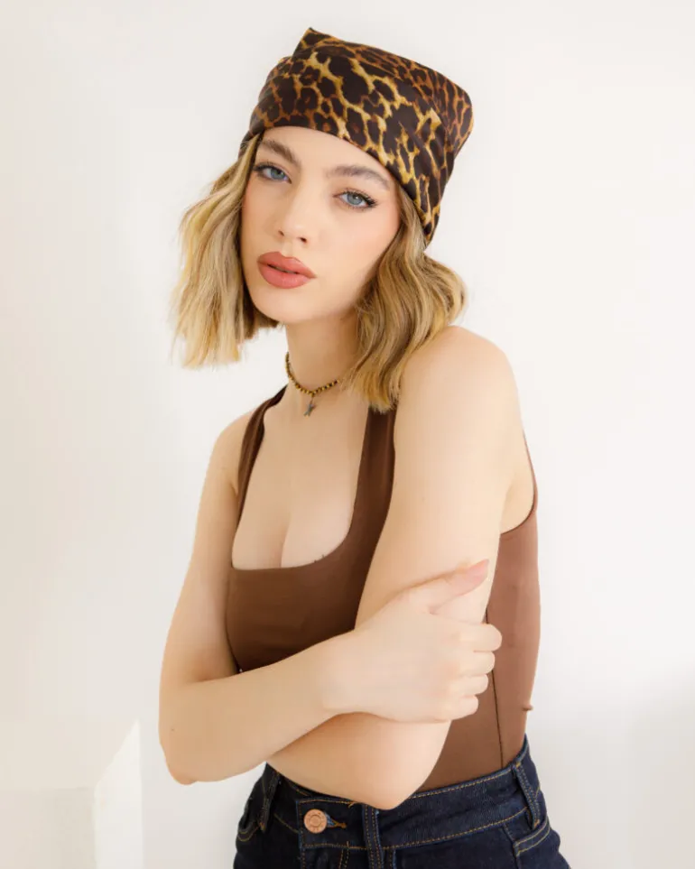 Foulard animalier multifunzione – 7410