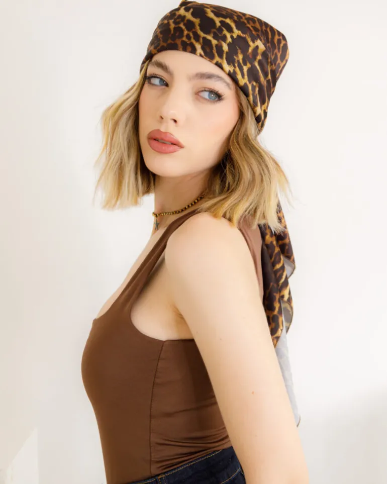 Foulard animalier multifunzione – 7410