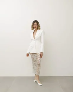 Gonna lunga con paillettes – 15673slc