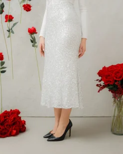 Gonna lunga con paillettes – 7976