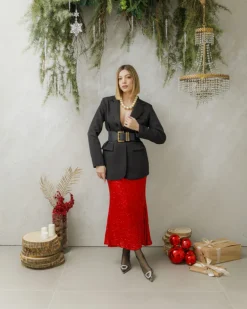 Gonna lunga con paillettes – 7976