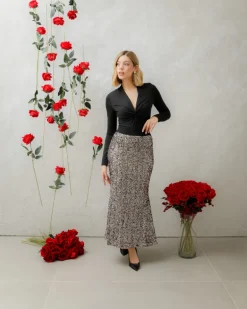 Gonna lunga con paillettes – 7976
