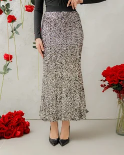 Gonna lunga con paillettes – 7976