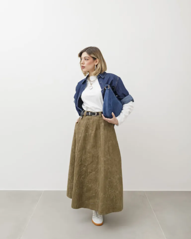 Gonna lunga in cotone – 7525 SLCG