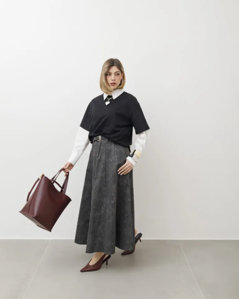 Gonna lunga in cotone – 7525 SLCG