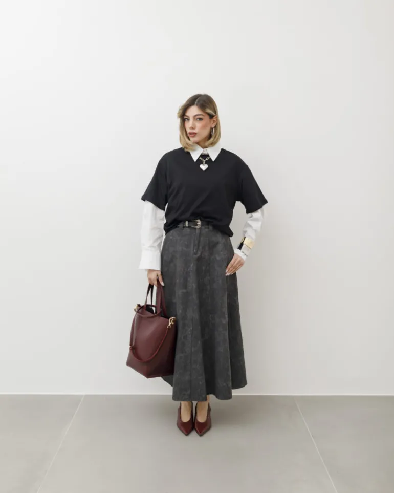 Gonna lunga in cotone – 7525 SLCG